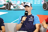 GP MIAMI, Logan Sargeant (USA) Williams Racing in the FIA Press Conference.
04.05.2023. Formula 1 World Championship, Rd 5, Miami Grand Prix, Miami, Florida, USA, Preparation Day.
- www.xpbimages.com, EMail: requests@xpbimages.com ¬© Copyright: XPB Images