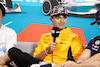GP MIAMI, Lando Norris (GBR) McLaren in the FIA Press Conference.
04.05.2023. Formula 1 World Championship, Rd 5, Miami Grand Prix, Miami, Florida, USA, Preparation Day.
- www.xpbimages.com, EMail: requests@xpbimages.com ¬© Copyright: XPB Images
