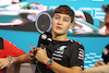 GP MIAMI, George Russell (GBR) Mercedes AMG F1 in the FIA Press Conference.
04.05.2023. Formula 1 World Championship, Rd 5, Miami Grand Prix, Miami, Florida, USA, Preparation Day.
- www.xpbimages.com, EMail: requests@xpbimages.com ¬© Copyright: XPB Images