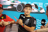 GP MIAMI, George Russell (GBR) Mercedes AMG F1 in the FIA Press Conference.
04.05.2023. Formula 1 World Championship, Rd 5, Miami Grand Prix, Miami, Florida, USA, Preparation Day.
- www.xpbimages.com, EMail: requests@xpbimages.com ¬© Copyright: XPB Images