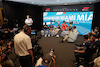 GP MIAMI, (L to R): Esteban Ocon (FRA) Alpine F1 Team; Nyck de Vries (NLD) AlphaTauri; Logan Sargeant (USA) Williams Racing; Charles Leclerc (MON) Ferrari; e George Russell (GBR) Mercedes AMG F1, in the FIA Press Conference.
04.05.2023. Formula 1 World Championship, Rd 5, Miami Grand Prix, Miami, Florida, USA, Preparation Day.
- www.xpbimages.com, EMail: requests@xpbimages.com ¬© Copyright: XPB Images