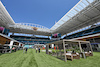 GP MIAMI, Circuit Atmosfera - the F1 Paddock contained inside the Hard Rock Stadium.

04.05.2023. Formula 1 World Championship, Rd 5, Miami Grand Prix, Miami, Florida, USA, Preparation Day.
- www.xpbimages.com, EMail: requests@xpbimages.com ¬© Copyright: Moy / XPB Images
