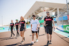 GP MIAMI, Zhou Guanyu (CHN) Alfa Romeo F1 Team walks the circuit with the team.
04.05.2023. Formula 1 World Championship, Rd 5, Miami Grand Prix, Miami, Florida, USA, Preparation Day.
- www.xpbimages.com, EMail: requests@xpbimages.com ¬© Copyright: Bearne / XPB Images