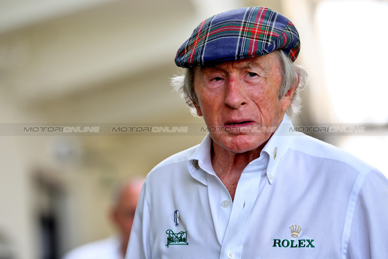 GP MIAMI, Jackie Stewart (GBR).

06.05.2023. Formula 1 World Championship, Rd 5, Miami Grand Prix, Miami, Florida, USA, Qualifiche Day.

- www.xpbimages.com, EMail: requests@xpbimages.com ¬© Copyright: Batchelor / XPB Images