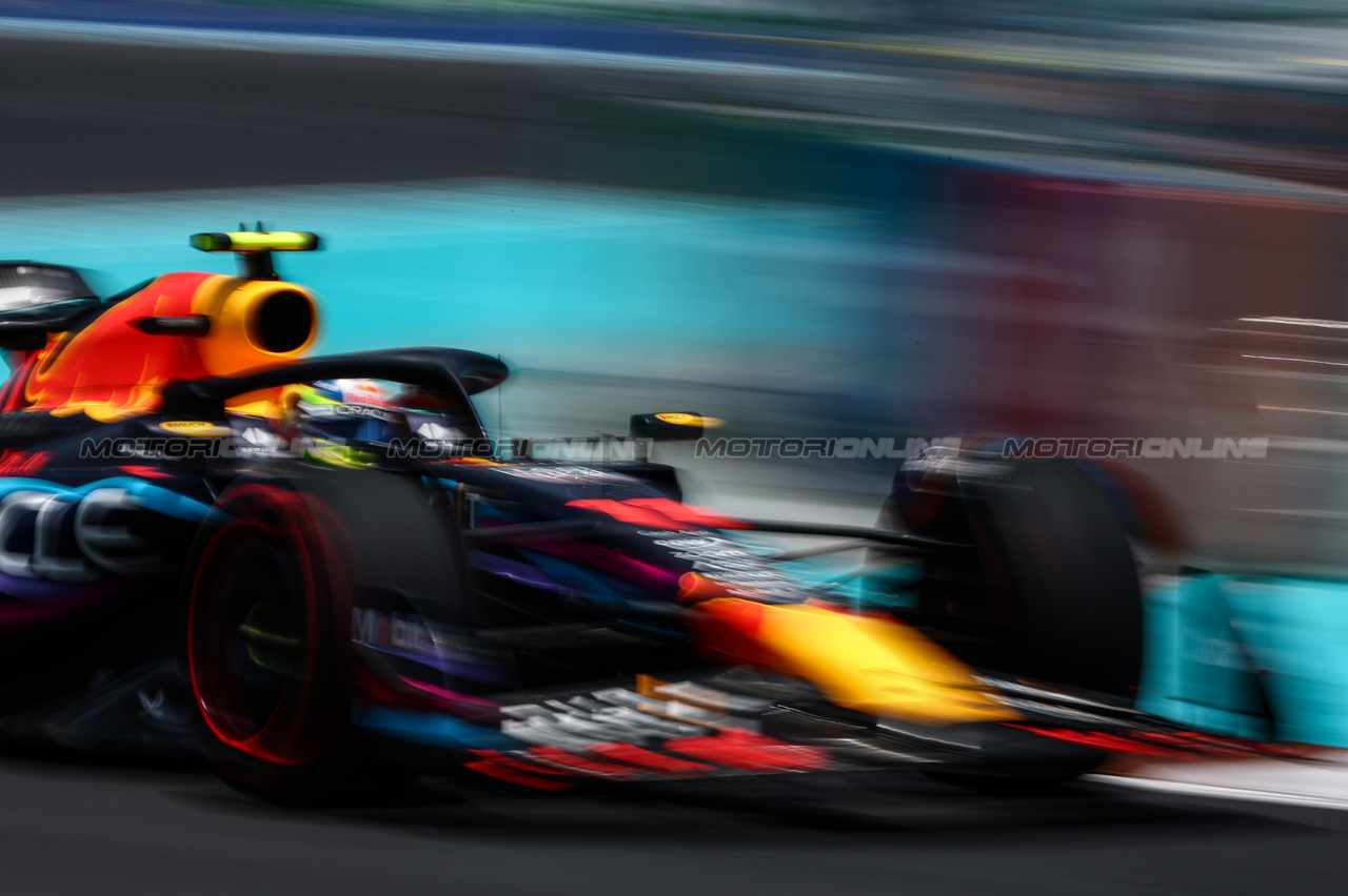 GP MIAMI, Sergio Perez (MEX), Red Bull Racing 
06.05.2023. Formula 1 World Championship, Rd 5, Miami Grand Prix, Miami, Florida, USA, Qualifiche Day.
- www.xpbimages.com, EMail: requests@xpbimages.com ¬© Copyright: Charniaux / XPB Images