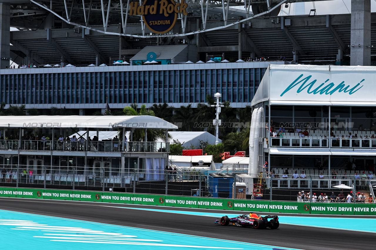 GP MIAMI, Max Verstappen (NLD) Red Bull Racing RB19.

06.05.2023. Formula 1 World Championship, Rd 5, Miami Grand Prix, Miami, Florida, USA, Qualifiche Day.

- www.xpbimages.com, EMail: requests@xpbimages.com ¬© Copyright: Moy / XPB Images