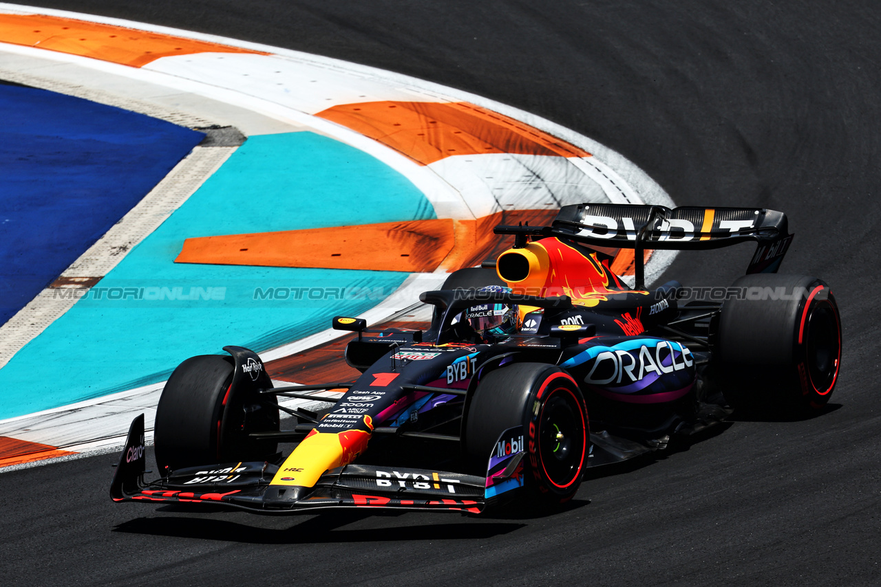 GP MIAMI, Max Verstappen (NLD) Red Bull Racing RB19.

06.05.2023. Formula 1 World Championship, Rd 5, Miami Grand Prix, Miami, Florida, USA, Qualifiche Day.

- www.xpbimages.com, EMail: requests@xpbimages.com ¬© Copyright: Moy / XPB Images
