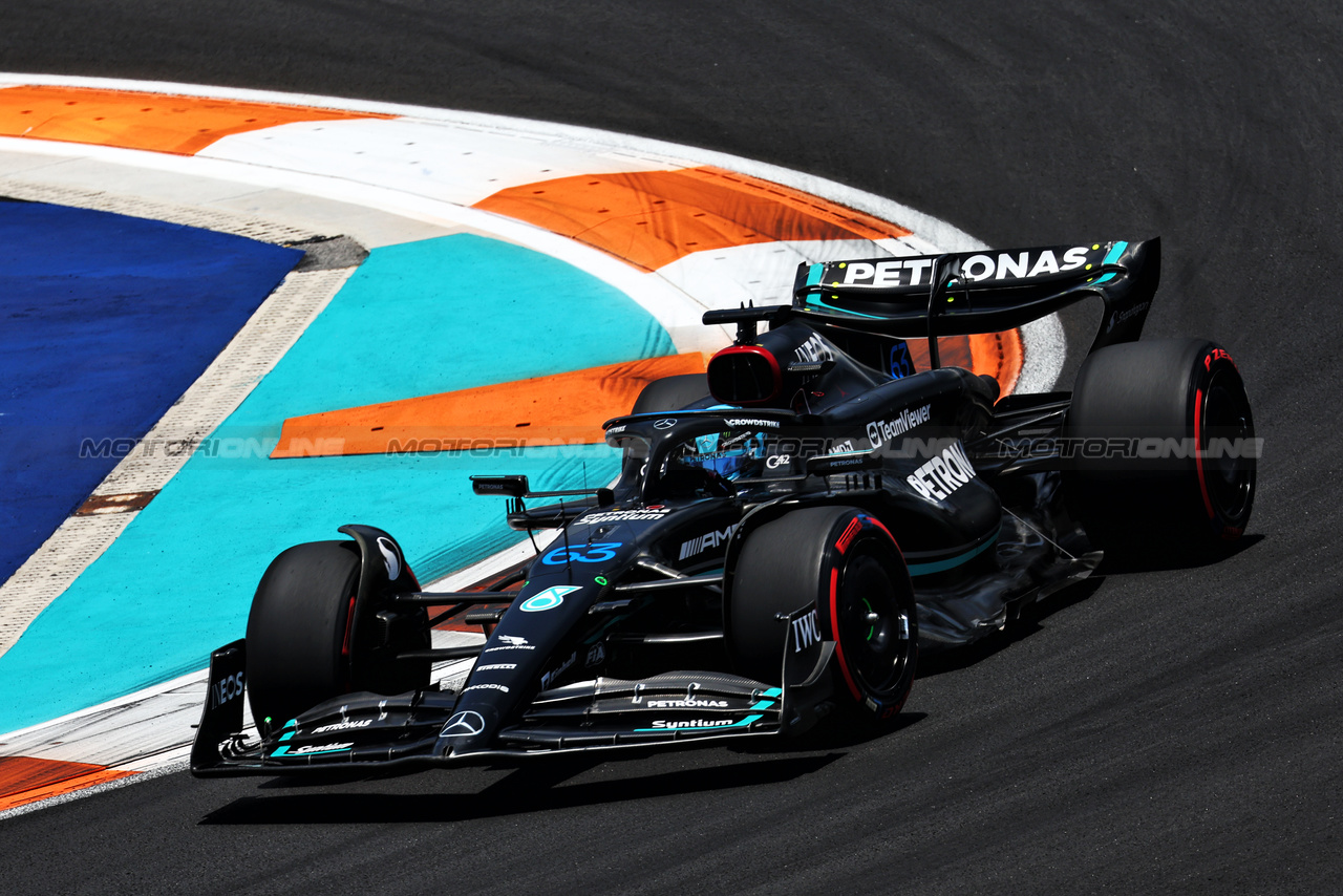 GP MIAMI, George Russell (GBR) Mercedes AMG F1 W14.

06.05.2023. Formula 1 World Championship, Rd 5, Miami Grand Prix, Miami, Florida, USA, Qualifiche Day.

- www.xpbimages.com, EMail: requests@xpbimages.com ¬© Copyright: Moy / XPB Images