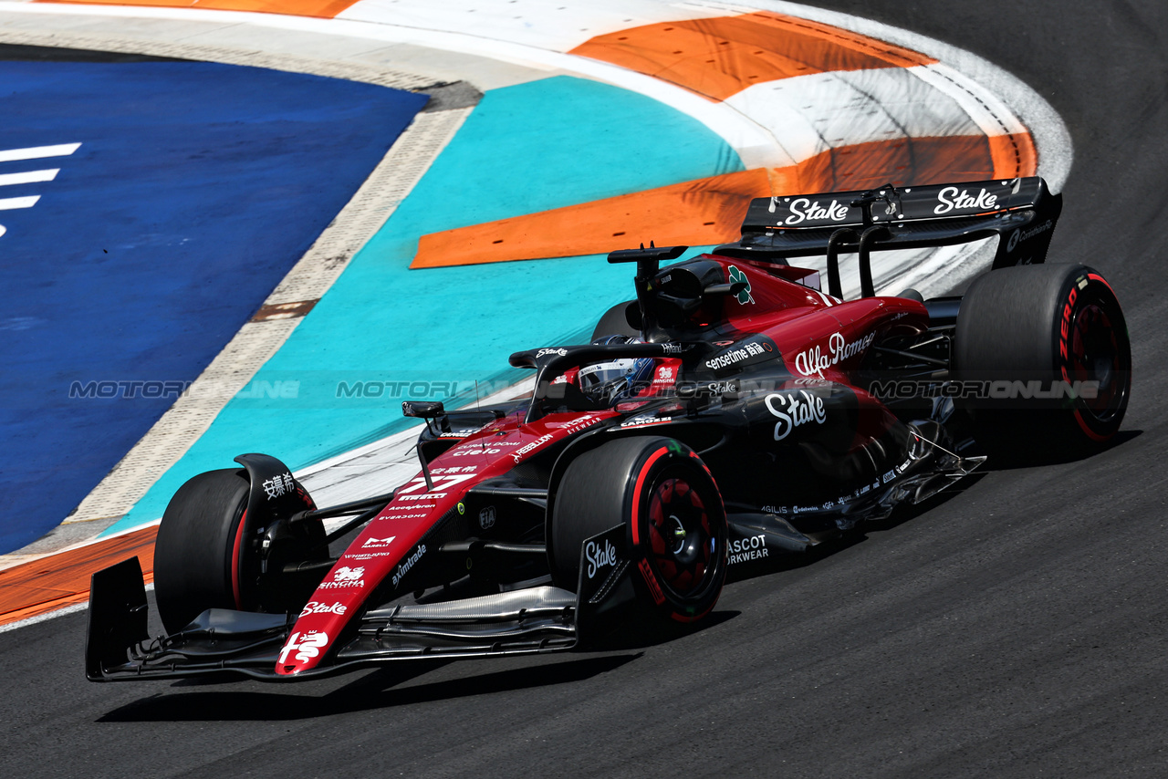 GP MIAMI, Valtteri Bottas (FIN) Alfa Romeo F1 Team C43.

06.05.2023. Formula 1 World Championship, Rd 5, Miami Grand Prix, Miami, Florida, USA, Qualifiche Day.

- www.xpbimages.com, EMail: requests@xpbimages.com ¬© Copyright: Moy / XPB Images