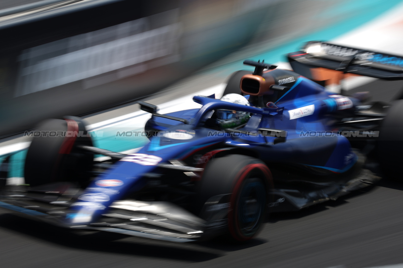 GP MIAMI, Alexander Albon (THA) Williams Racing FW45.

06.05.2023. Formula 1 World Championship, Rd 5, Miami Grand Prix, Miami, Florida, USA, Qualifiche Day.

- www.xpbimages.com, EMail: requests@xpbimages.com ¬© Copyright: Bearne / XPB Images