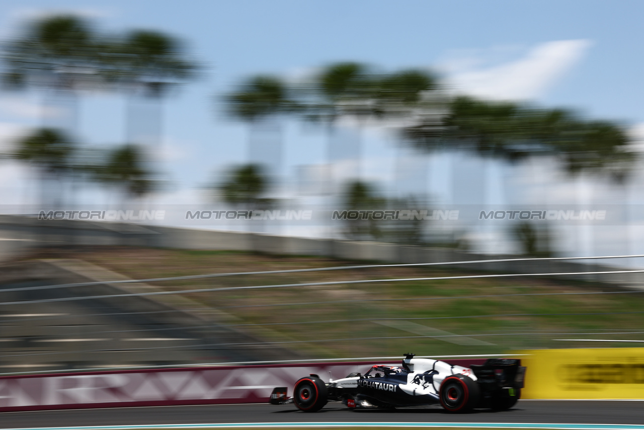 GP MIAMI, Nyck de Vries (NLD) AlphaTauri AT04.

06.05.2023. Formula 1 World Championship, Rd 5, Miami Grand Prix, Miami, Florida, USA, Qualifiche Day.

 - www.xpbimages.com, EMail: requests@xpbimages.com ¬© Copyright: Coates / XPB Images