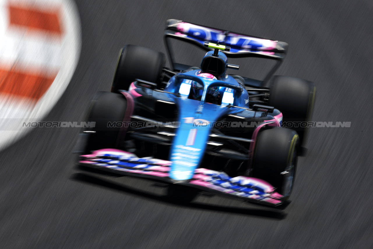 GP MIAMI, Pierre Gasly (FRA) Alpine F1 Team A523.

06.05.2023. Formula 1 World Championship, Rd 5, Miami Grand Prix, Miami, Florida, USA, Qualifiche Day.

- www.xpbimages.com, EMail: requests@xpbimages.com ¬© Copyright: Bearne / XPB Images