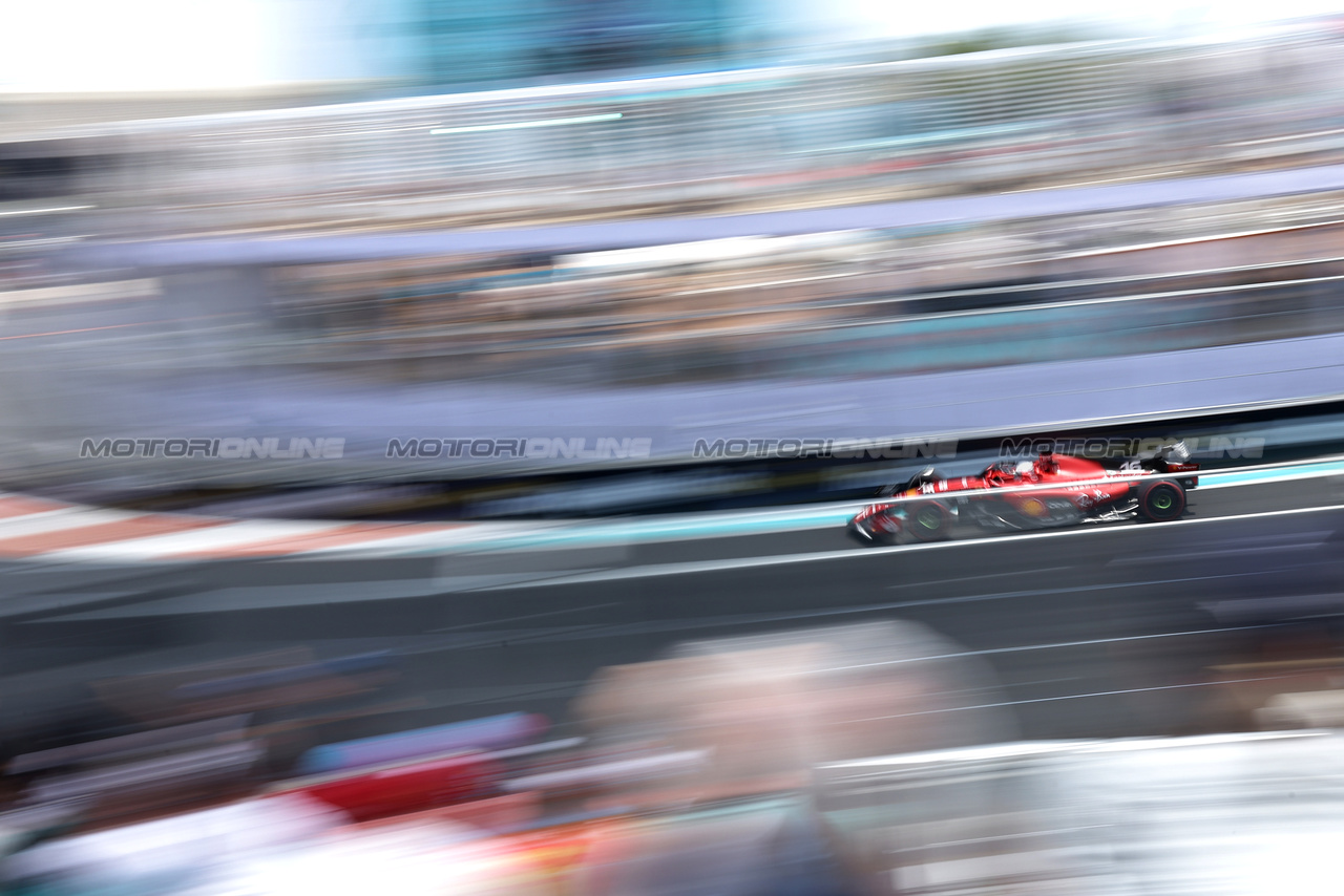 GP MIAMI, Charles Leclerc (MON) Ferrari SF-23.

06.05.2023. Formula 1 World Championship, Rd 5, Miami Grand Prix, Miami, Florida, USA, Qualifiche Day.

- www.xpbimages.com, EMail: requests@xpbimages.com ¬© Copyright: Bearne / XPB Images