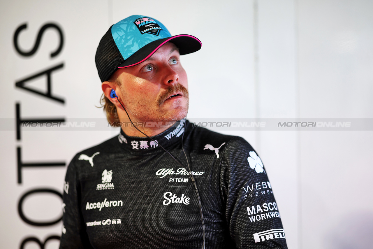 GP MIAMI, Valtteri Bottas (FIN) Alfa Romeo F1 Team.

06.05.2023. Formula 1 World Championship, Rd 5, Miami Grand Prix, Miami, Florida, USA, Qualifiche Day.

 - www.xpbimages.com, EMail: requests@xpbimages.com ¬© Copyright: Gilbert / XPB Images