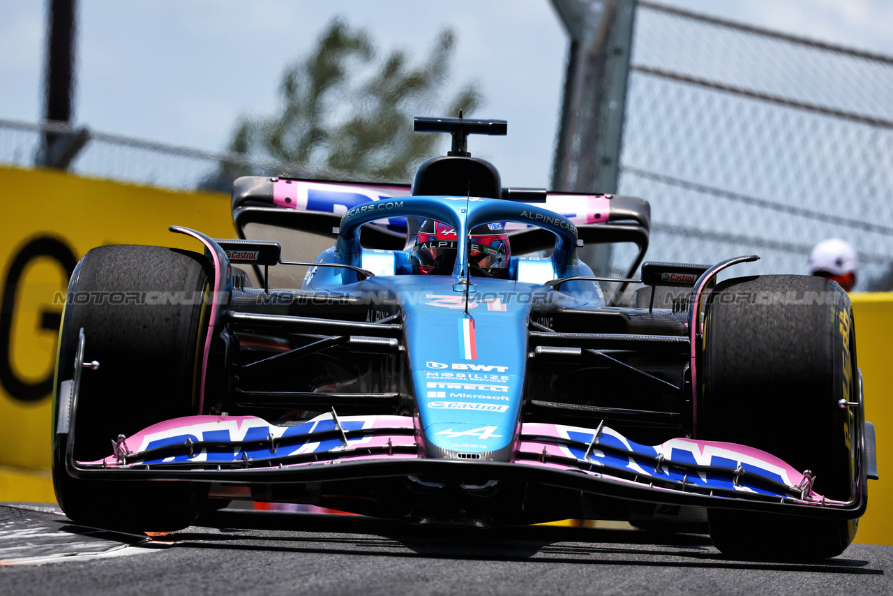 GP MIAMI, Esteban Ocon (FRA) Alpine F1 Team A523.

06.05.2023. Formula 1 World Championship, Rd 5, Miami Grand Prix, Miami, Florida, USA, Qualifiche Day.

 - www.xpbimages.com, EMail: requests@xpbimages.com ¬© Copyright: Coates / XPB Images