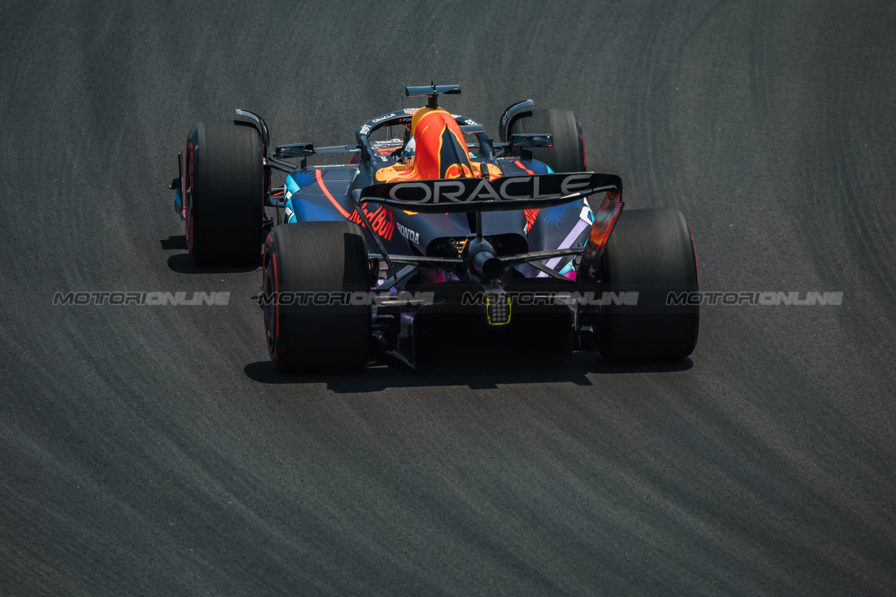 GP MIAMI, Max Verstappen (NLD) Red Bull Racing RB19. 06.05.2023. Formula 1 World Championship, Rd 5, Miami Grand Prix, Miami, Florida, USA, Qualifiche Day.
- www.xpbimages.com, EMail: requests@xpbimages.com ¬© Copyright: Bearne / XPB Images