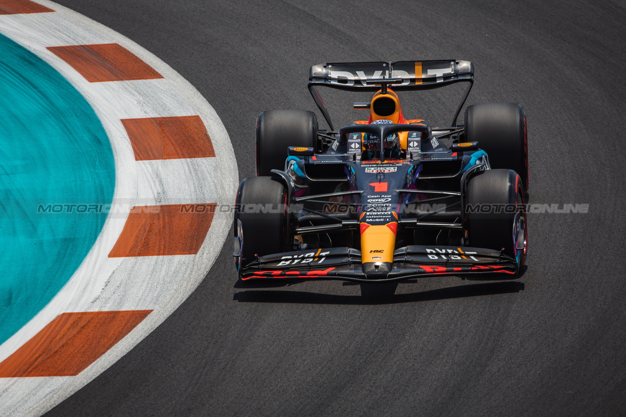 GP MIAMI, Max Verstappen (NLD) Red Bull Racing RB19.
06.05.2023. Formula 1 World Championship, Rd 5, Miami Grand Prix, Miami, Florida, USA, Qualifiche Day.
- www.xpbimages.com, EMail: requests@xpbimages.com ¬© Copyright: Bearne / XPB Images