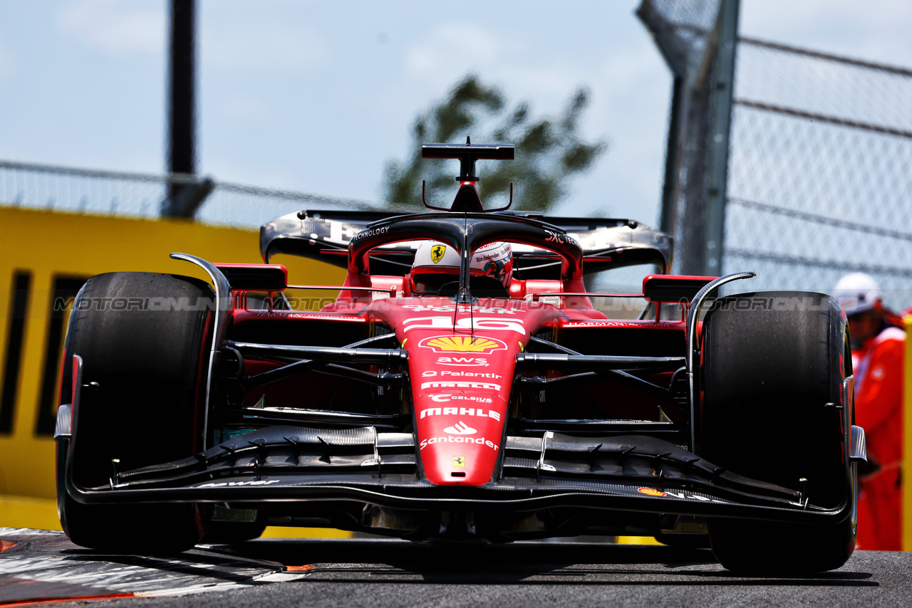 GP MIAMI, Charles Leclerc (MON) Ferrari SF-23.

06.05.2023. Formula 1 World Championship, Rd 5, Miami Grand Prix, Miami, Florida, USA, Qualifiche Day.

 - www.xpbimages.com, EMail: requests@xpbimages.com ¬© Copyright: Coates / XPB Images