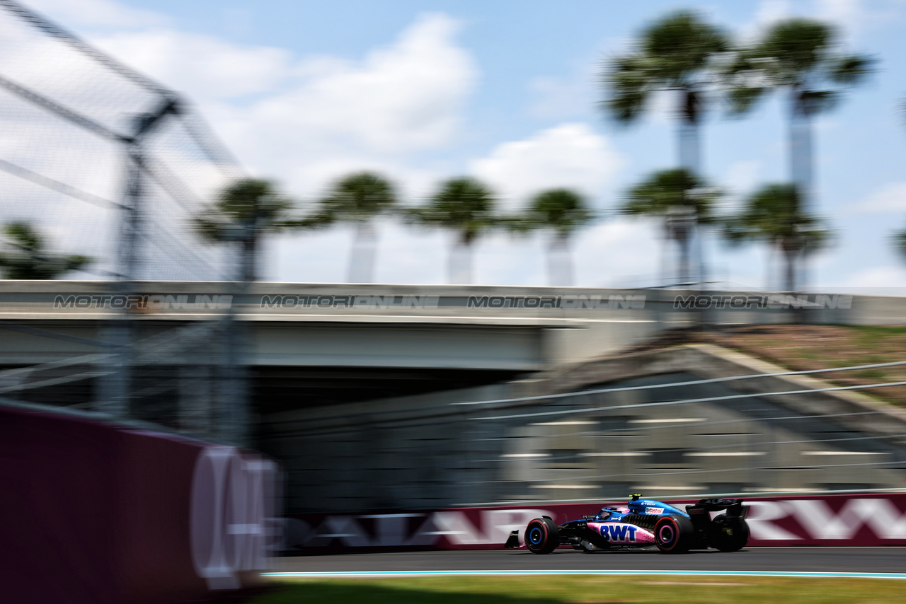 GP MIAMI, Pierre Gasly (FRA) Alpine F1 Team A523.

06.05.2023. Formula 1 World Championship, Rd 5, Miami Grand Prix, Miami, Florida, USA, Qualifiche Day.

 - www.xpbimages.com, EMail: requests@xpbimages.com ¬© Copyright: Coates / XPB Images