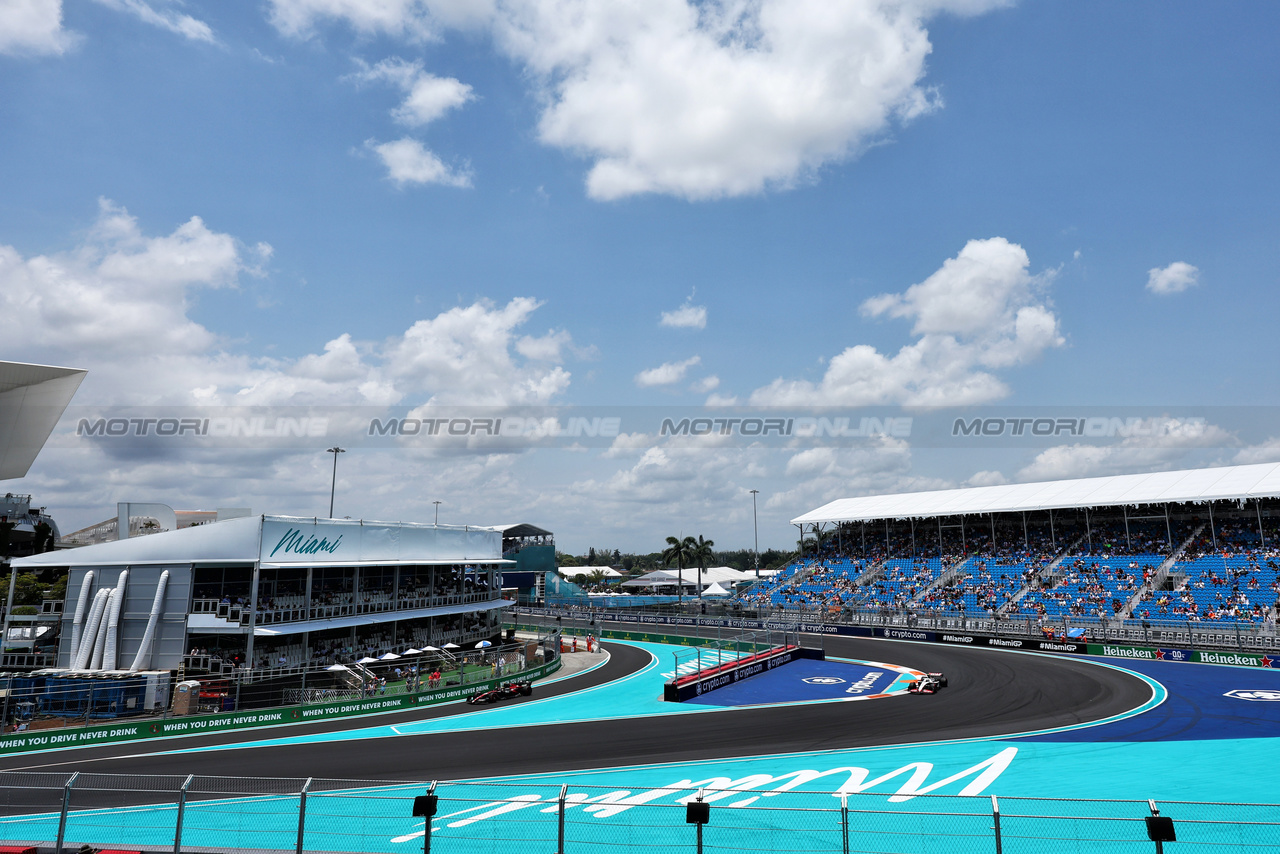 GP MIAMI, Nico Hulkenberg (GER) Haas VF-23.

06.05.2023. Formula 1 World Championship, Rd 5, Miami Grand Prix, Miami, Florida, USA, Qualifiche Day.

- www.xpbimages.com, EMail: requests@xpbimages.com ¬© Copyright: Moy / XPB Images