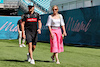 GP MIAMI, (L to R): Valtteri Bottas (FIN) Alfa Romeo F1 Team with Domenica Tiffany Cromwell (AUS) Professional Cyclist.
06.05.2023. Formula 1 World Championship, Rd 5, Miami Grand Prix, Miami, Florida, USA, Qualifiche Day.
- www.xpbimages.com, EMail: requests@xpbimages.com ¬© Copyright: Moy / XPB Images