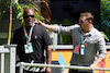 GP MIAMI, Corey Gamble (USA) Road Manager (Left).
06.05.2023. Formula 1 World Championship, Rd 5, Miami Grand Prix, Miami, Florida, USA, Qualifiche Day.
- www.xpbimages.com, EMail: requests@xpbimages.com ¬© Copyright: Moy / XPB Images