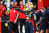 GP MIAMI, Sergio Perez (MEX) Red Bull Racing celebrates his pole position in qualifying parc ferme.
06.05.2023. Formula 1 World Championship, Rd 5, Miami Grand Prix, Miami, Florida, USA, Qualifiche Day.
- www.xpbimages.com, EMail: requests@xpbimages.com ¬© Copyright: Batchelor / XPB Images