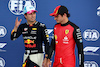 GP MIAMI, (L to R): Pole sitter Sergio Perez (MEX) Red Bull Racing with third placed Carlos Sainz Jr (ESP) Ferrari in qualifying parc ferme.
06.05.2023. Formula 1 World Championship, Rd 5, Miami Grand Prix, Miami, Florida, USA, Qualifiche Day.
- www.xpbimages.com, EMail: requests@xpbimages.com ¬© Copyright: Moy / XPB Images