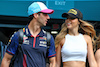 GP MIAMI, (L to R): Daniel Ricciardo (AUS) Red Bull Racing Reserve e Third Driver with Domenica Heidi Berger (AUT).
06.05.2023. Formula 1 World Championship, Rd 5, Miami Grand Prix, Miami, Florida, USA, Qualifiche Day.
 - www.xpbimages.com, EMail: requests@xpbimages.com ¬© Copyright: Coates / XPB Images