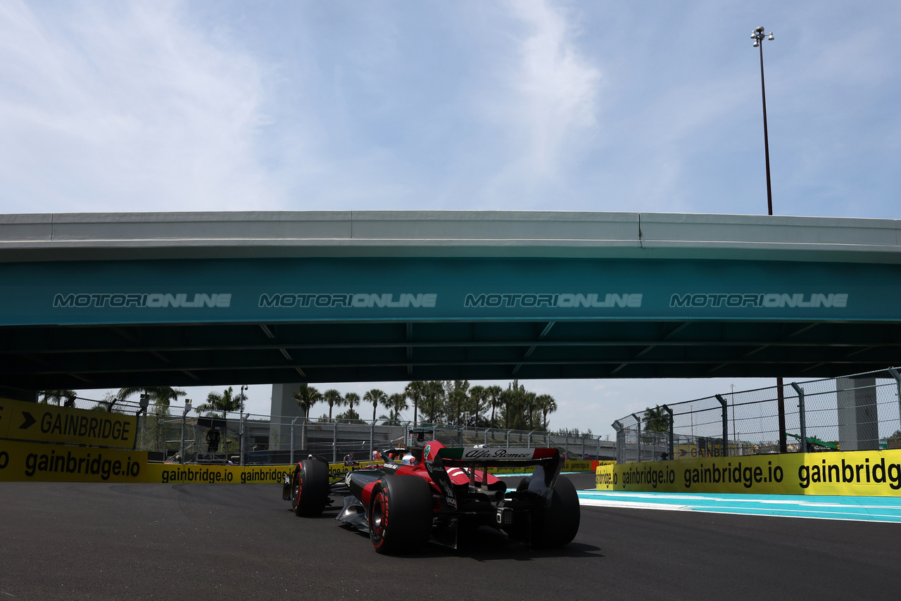 GP MIAMI, Valtteri Bottas (FIN) Alfa Romeo F1 Team C43.

05.05.2023. Formula 1 World Championship, Rd 5, Miami Grand Prix, Miami, Florida, USA, Practice Day.

- www.xpbimages.com, EMail: requests@xpbimages.com ¬© Copyright: Bearne / XPB Images