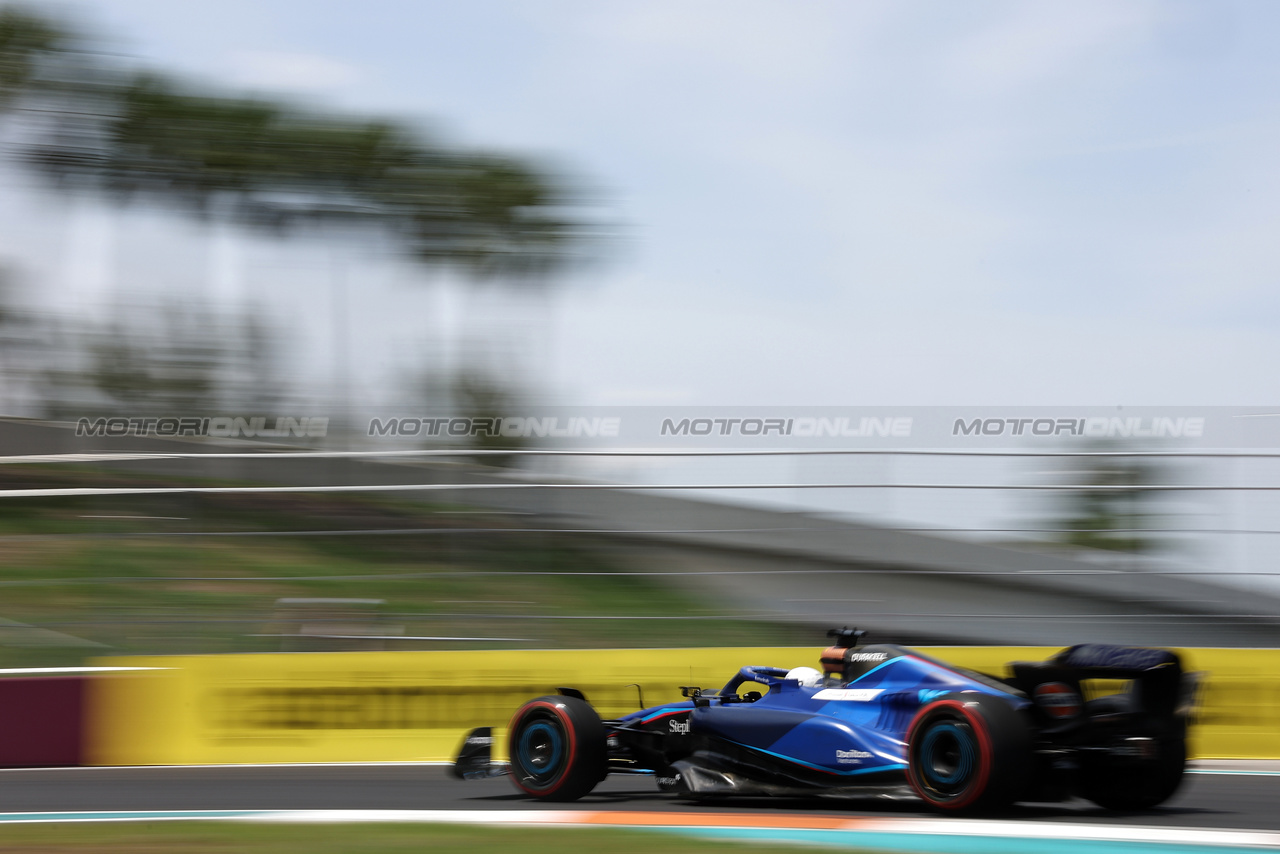 GP MIAMI, Alexander Albon (THA) Williams Racing FW45.

05.05.2023. Formula 1 World Championship, Rd 5, Miami Grand Prix, Miami, Florida, USA, Practice Day.

- www.xpbimages.com, EMail: requests@xpbimages.com ¬© Copyright: Bearne / XPB Images