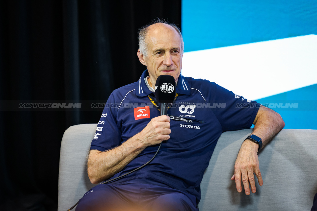 GP MIAMI, Franz Tost (AUT) AlphaTauri Team Principal in the FIA Press Conference.

05.05.2023. Formula 1 World Championship, Rd 5, Miami Grand Prix, Miami, Florida, USA, Practice Day.

- www.xpbimages.com, EMail: requests@xpbimages.com ¬© Copyright: XPB Images