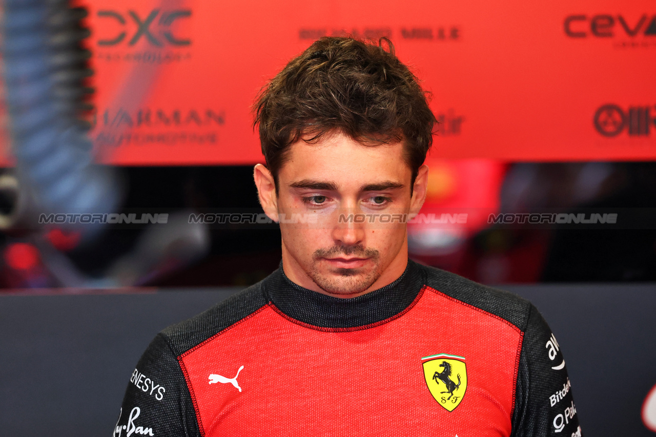 GP MIAMI, Charles Leclerc (MON) Ferrari.

05.05.2023. Formula 1 World Championship, Rd 5, Miami Grand Prix, Miami, Florida, USA, Practice Day.

- www.xpbimages.com, EMail: requests@xpbimages.com ¬© Copyright: Batchelor / XPB Images