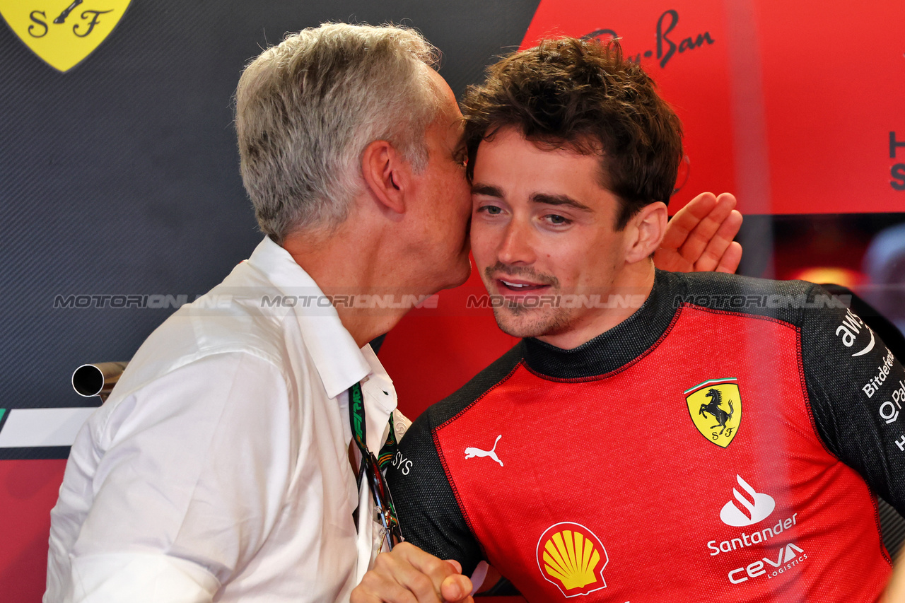 GP MIAMI, Charles Leclerc (MON) Ferrari.

05.05.2023. Formula 1 World Championship, Rd 5, Miami Grand Prix, Miami, Florida, USA, Practice Day.

- www.xpbimages.com, EMail: requests@xpbimages.com ¬© Copyright: Batchelor / XPB Images