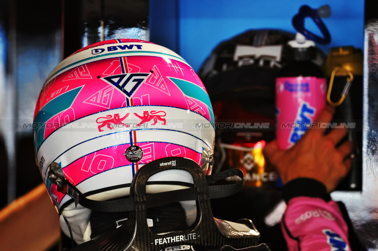 GP MIAMI, Pierre Gasly (FRA) Alpine F1 Team.

05.05.2023. Formula 1 World Championship, Rd 5, Miami Grand Prix, Miami, Florida, USA, Practice Day.

- www.xpbimages.com, EMail: requests@xpbimages.com ¬© Copyright: Batchelor / XPB Images