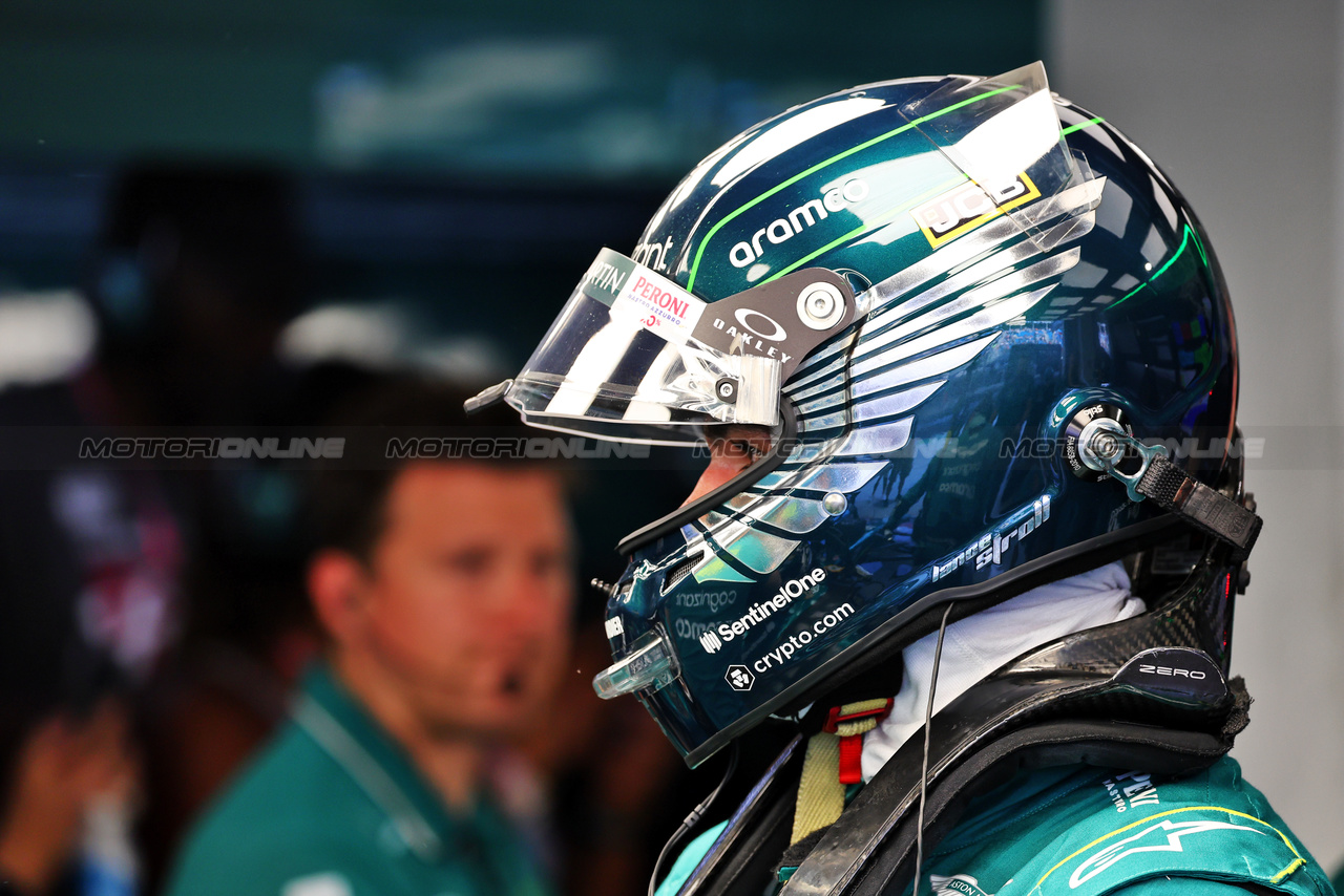 GP MIAMI, Lance Stroll (CDN) Aston Martin F1 Team.

05.05.2023. Formula 1 World Championship, Rd 5, Miami Grand Prix, Miami, Florida, USA, Practice Day.

- www.xpbimages.com, EMail: requests@xpbimages.com ¬© Copyright: Batchelor / XPB Images