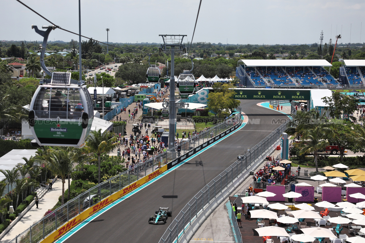 GP MIAMI, Lance Stroll (CDN) Aston Martin F1 Team AMR23.

05.05.2023. Formula 1 World Championship, Rd 5, Miami Grand Prix, Miami, Florida, USA, Practice Day.

- www.xpbimages.com, EMail: requests@xpbimages.com ¬© Copyright: Moy / XPB Images