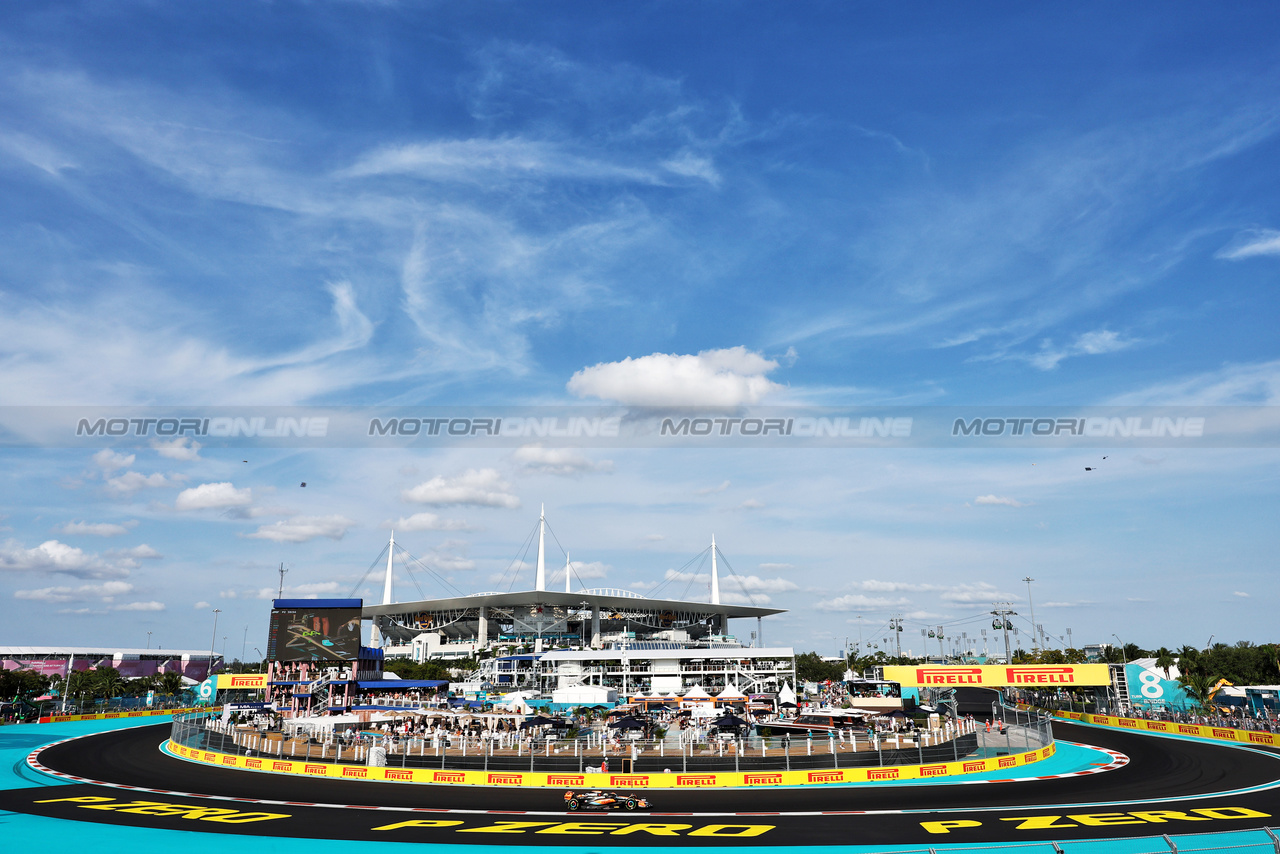 GP MIAMI, Lando Norris (GBR) McLaren MCL60.

05.05.2023. Formula 1 World Championship, Rd 5, Miami Grand Prix, Miami, Florida, USA, Practice Day.

- www.xpbimages.com, EMail: requests@xpbimages.com ¬© Copyright: Moy / XPB Images