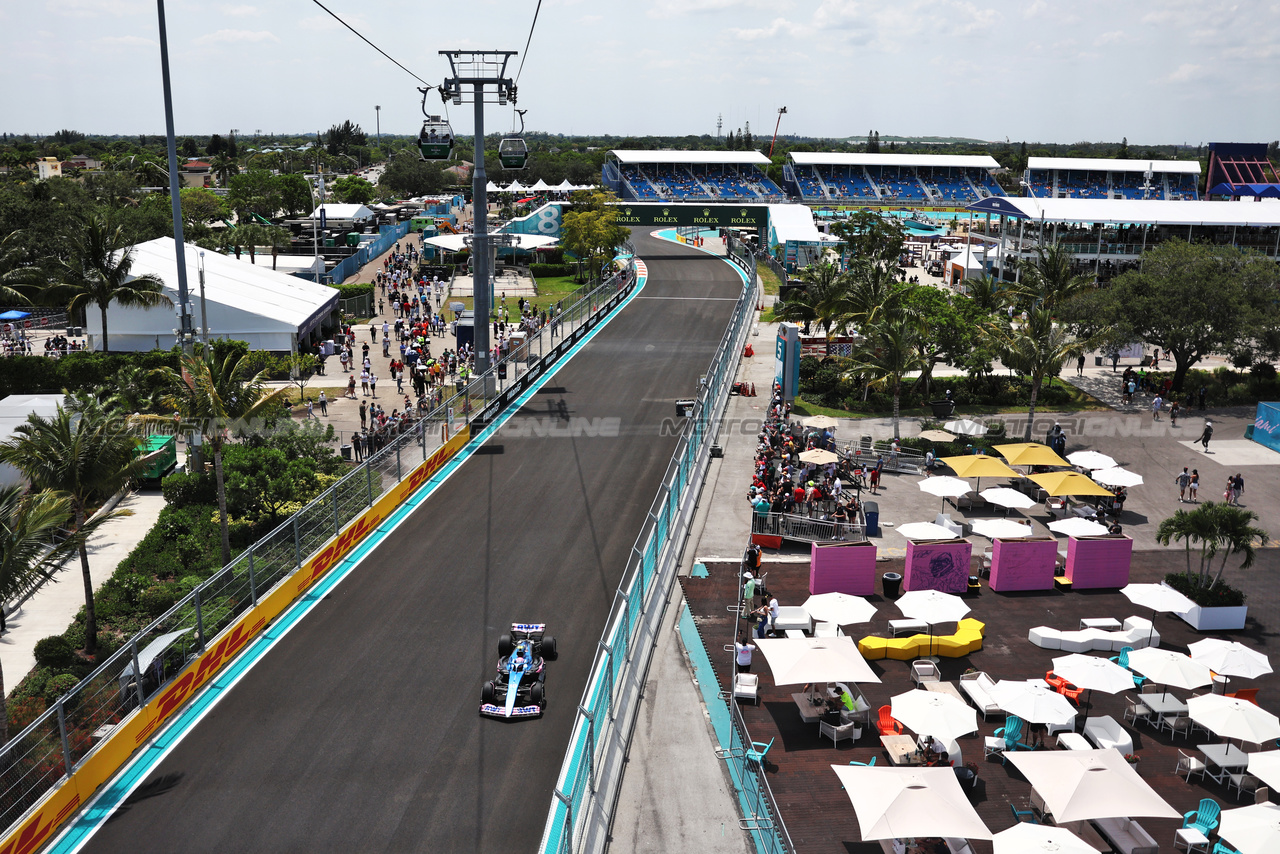 GP MIAMI, Pierre Gasly (FRA) Alpine F1 Team A523.

05.05.2023. Formula 1 World Championship, Rd 5, Miami Grand Prix, Miami, Florida, USA, Practice Day.

- www.xpbimages.com, EMail: requests@xpbimages.com ¬© Copyright: Moy / XPB Images