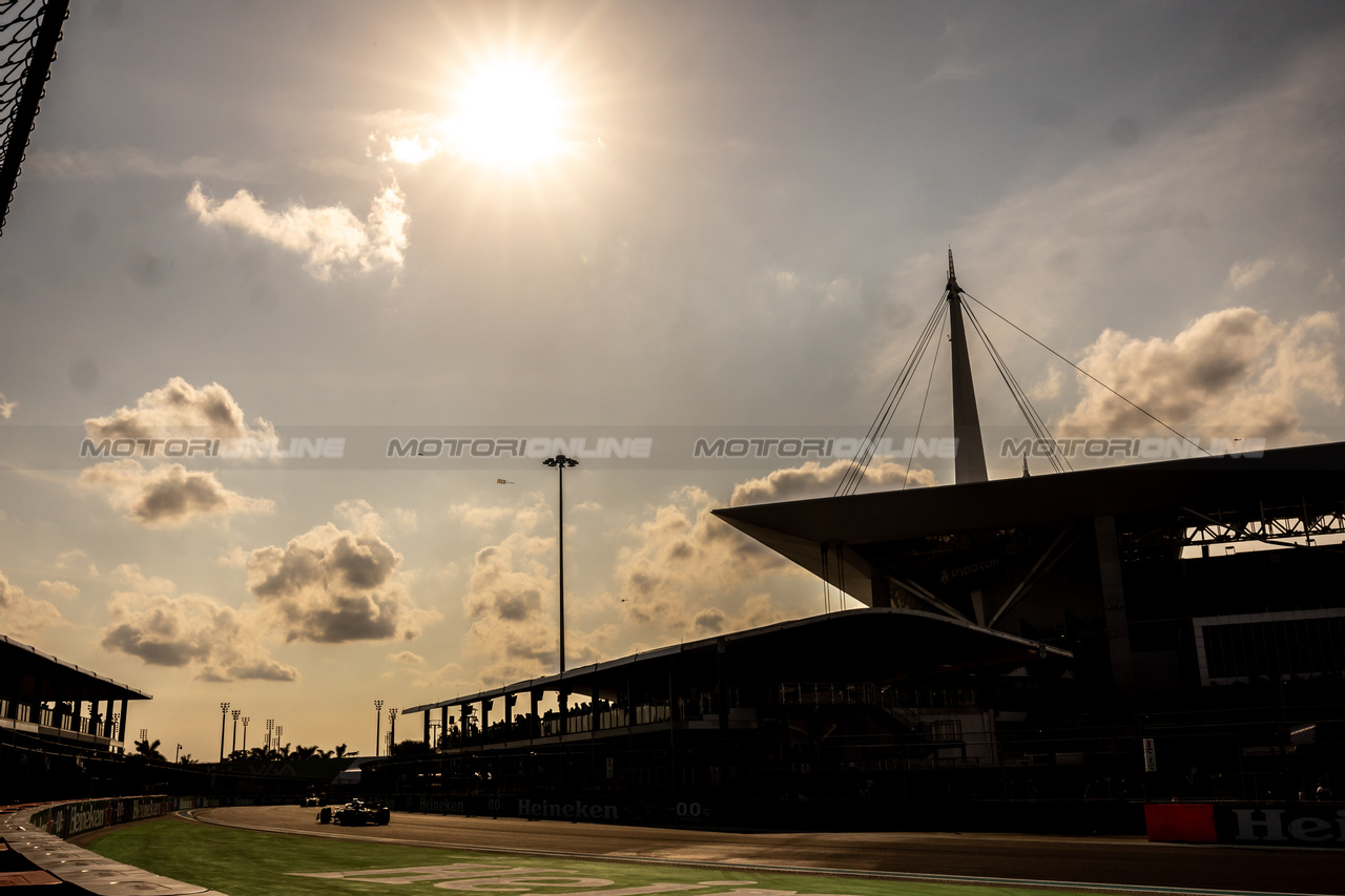 GP MIAMI, Low light action.

05.05.2023. Formula 1 World Championship, Rd 5, Miami Grand Prix, Miami, Florida, USA, Practice Day.

- www.xpbimages.com, EMail: requests@xpbimages.com ¬© Copyright: Bearne / XPB Images