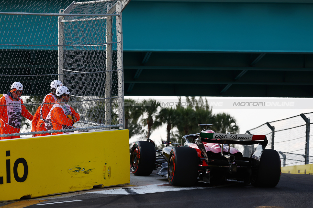 GP MIAMI, Valtteri Bottas (FIN) Alfa Romeo F1 Team C43.

05.05.2023. Formula 1 World Championship, Rd 5, Miami Grand Prix, Miami, Florida, USA, Practice Day.

 - www.xpbimages.com, EMail: requests@xpbimages.com ¬© Copyright: Coates / XPB Images