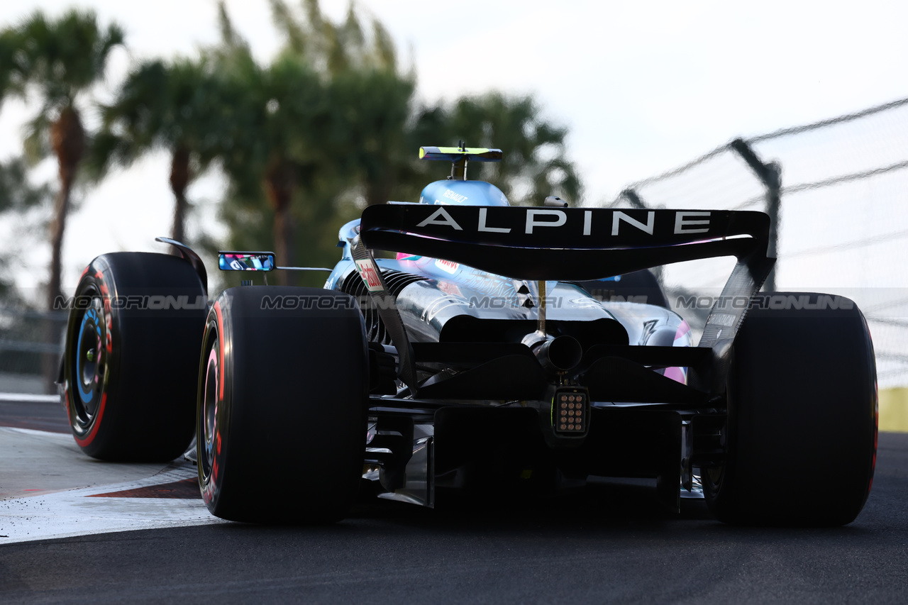 GP MIAMI, Pierre Gasly (FRA) Alpine F1 Team A523.

05.05.2023. Formula 1 World Championship, Rd 5, Miami Grand Prix, Miami, Florida, USA, Practice Day.

 - www.xpbimages.com, EMail: requests@xpbimages.com ¬© Copyright: Coates / XPB Images