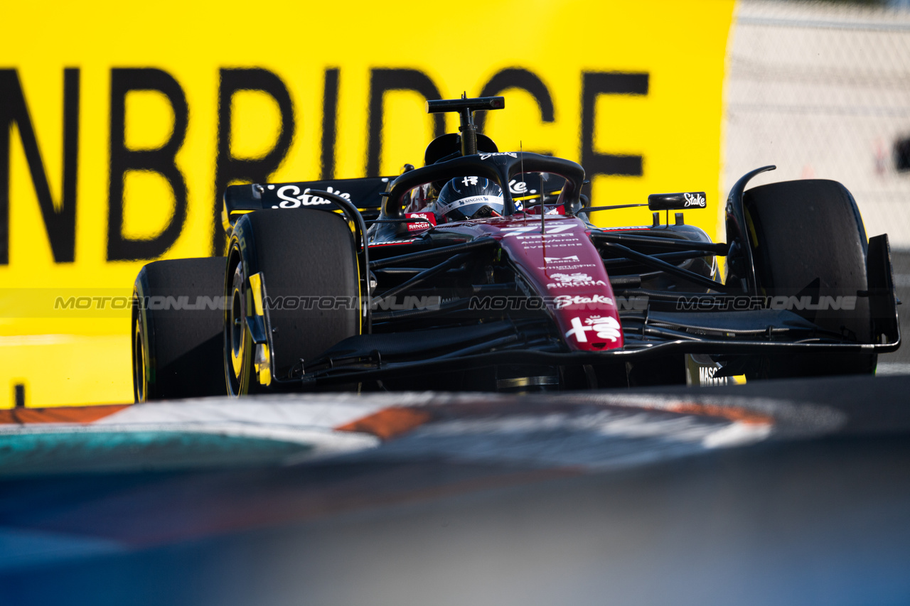 GP MIAMI, Valtteri Bottas (FIN) Alfa Romeo F1 Team C43.

05.05.2023. Formula 1 World Championship, Rd 5, Miami Grand Prix, Miami, Florida, USA, Practice Day.

- www.xpbimages.com, EMail: requests@xpbimages.com ¬© Copyright: Price / XPB Images
