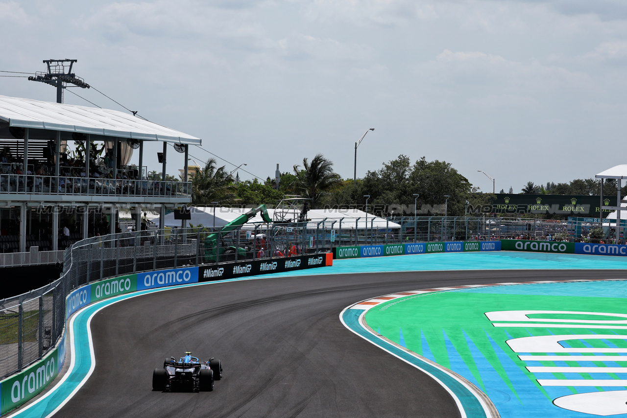 GP MIAMI, Pierre Gasly (FRA) Alpine F1 Team A523.

05.05.2023. Formula 1 World Championship, Rd 5, Miami Grand Prix, Miami, Florida, USA, Practice Day.

- www.xpbimages.com, EMail: requests@xpbimages.com ¬© Copyright: Moy / XPB Images
