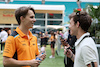 GP MIAMI, (L to R): Oscar Piastri (AUS) McLaren with Marcus Armstrong (NZL) IndyCar Driver.
05.05.2023. Formula 1 World Championship, Rd 5, Miami Grand Prix, Miami, Florida, USA, Practice Day.
- www.xpbimages.com, EMail: requests@xpbimages.com ¬© Copyright: Moy / XPB Images