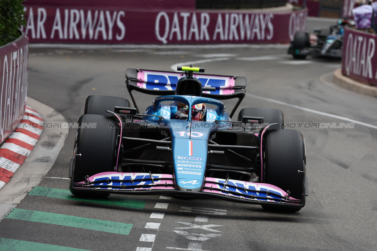 GP MONACO, Pierre Gasly (FRA) Alpine F1 Team A523.

28.05.2023. Formula 1 World Championship, Rd 7, Monaco Grand Prix, Monte Carlo, Monaco, Gara Day.

- www.xpbimages.com, EMail: requests@xpbimages.com ¬© Copyright: Batchelor / XPB Images