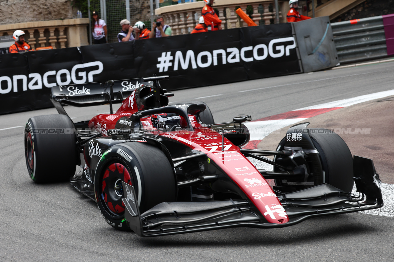 GP MONACO, Valtteri Bottas (FIN) Alfa Romeo F1 Team C43.

28.05.2023. Formula 1 World Championship, Rd 7, Monaco Grand Prix, Monte Carlo, Monaco, Gara Day.

- www.xpbimages.com, EMail: requests@xpbimages.com ¬© Copyright: Batchelor / XPB Images