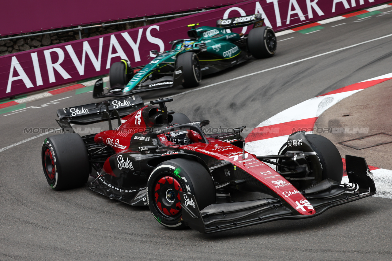 GP MONACO, Valtteri Bottas (FIN) Alfa Romeo F1 Team C43.

28.05.2023. Formula 1 World Championship, Rd 7, Monaco Grand Prix, Monte Carlo, Monaco, Gara Day.

- www.xpbimages.com, EMail: requests@xpbimages.com ¬© Copyright: Batchelor / XPB Images