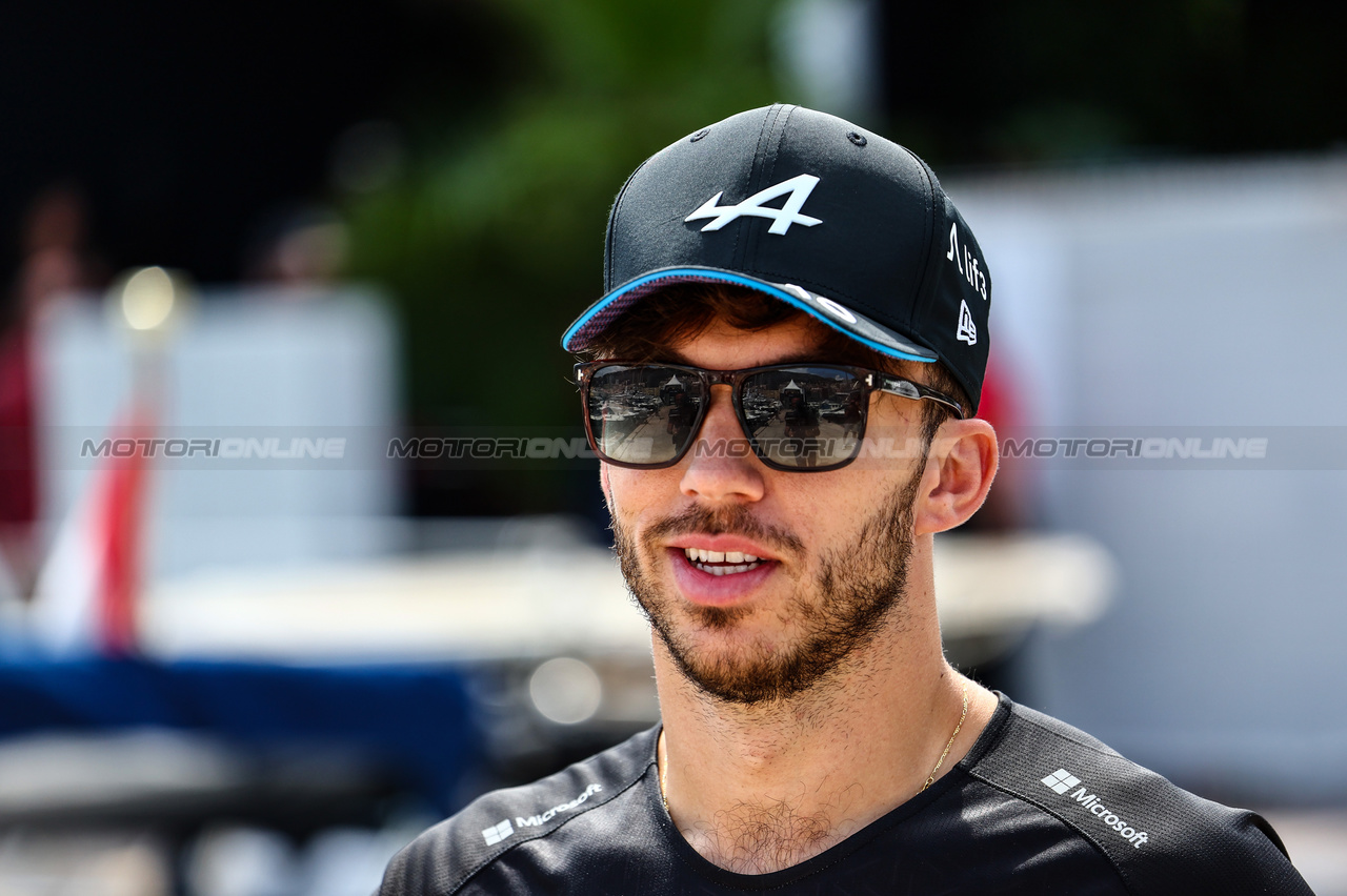 GP MONACO, Pierre Gasly (FRA), Alpine F1 Team 
28.05.2023. Formula 1 World Championship, Rd 7, Monaco Grand Prix, Monte Carlo, Monaco, Gara Day.
- www.xpbimages.com, EMail: requests@xpbimages.com ¬© Copyright: Charniaux / XPB Images