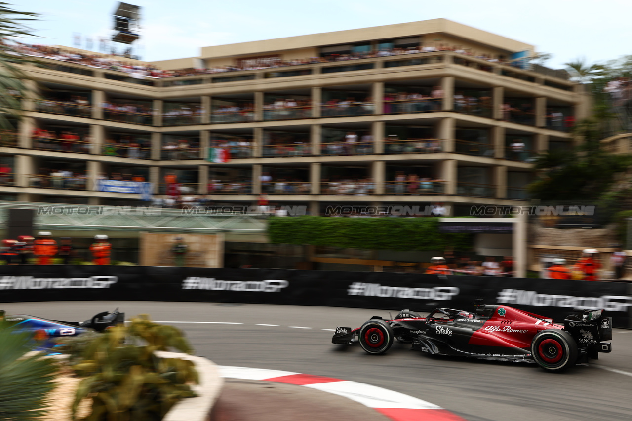 GP MONACO, Valtteri Bottas (FIN) Alfa Romeo F1 Team C43.

28.05.2023. Formula 1 World Championship, Rd 7, Monaco Grand Prix, Monte Carlo, Monaco, Gara Day.

 - www.xpbimages.com, EMail: requests@xpbimages.com ¬© Copyright: Coates / XPB Images